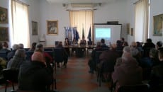 Il comitato organizzatore poi rimpiazzato, da sinistra Marlena Terreri, Eleonora Zangrillo e Maurizio Tallerini