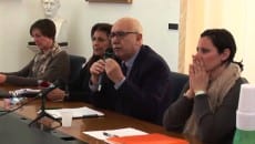 La conferenza di Bartolomeo con l'attacco alla stampa (6 febbraio 2014)