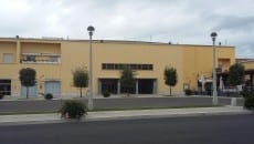 Il cinema Augustus in Piazza del Comune  a Sabaudia