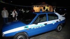 Polizia in Piazza della Vittoria