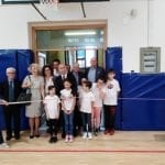 inaugurazione basket e palestra scuole Fondi